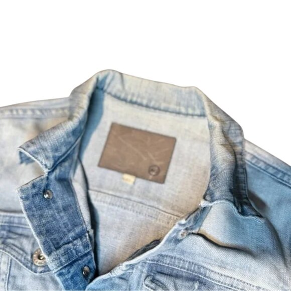 AG Adriano Goldschmied Robyn light wash denim jacket XS - Picture 6 of 7